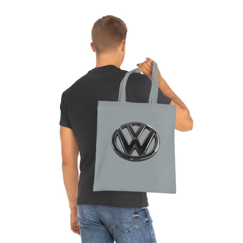 Vw Perspective Logo Cotton Tote Bag