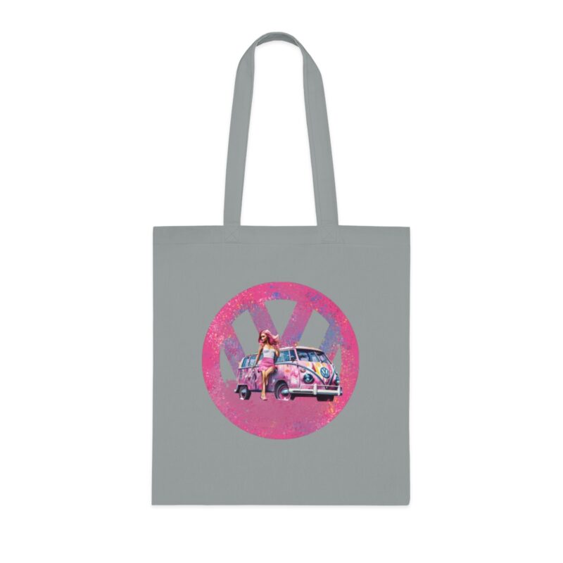 Barbiecore Vangirl Cotton Tote Bag