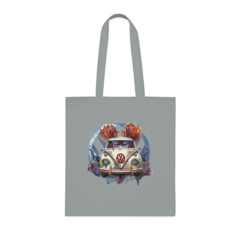 Clown Vw Bug Cotton Tote Bag