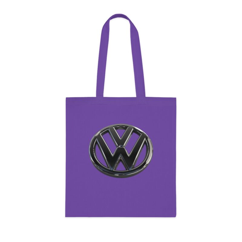 Vw Perspective Logo Cotton Tote Bag