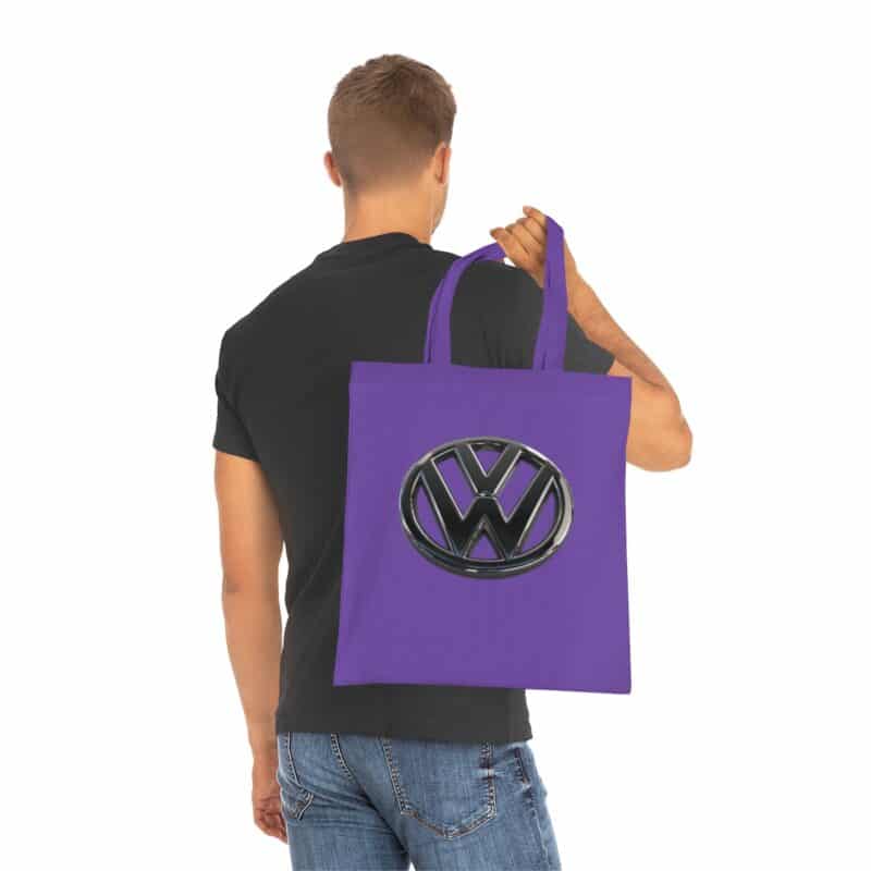 Vw Perspective Logo Cotton Tote Bag