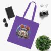 Clown Vw Bug Cotton Tote Bag