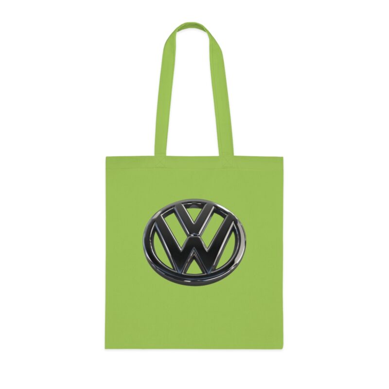 Vw Perspective Logo Cotton Tote Bag