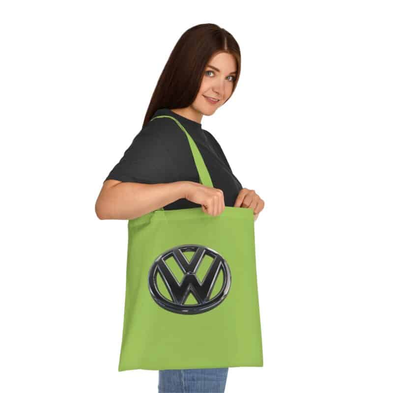 Vw Perspective Logo Cotton Tote Bag