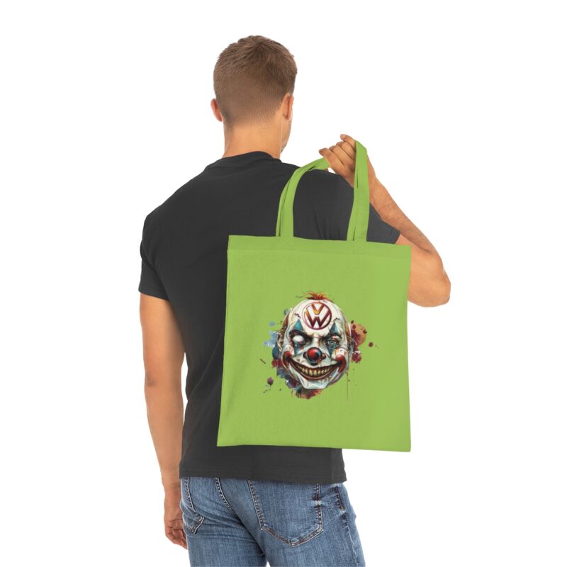 Evil Vw Clown Brain Cotton Tote Bag