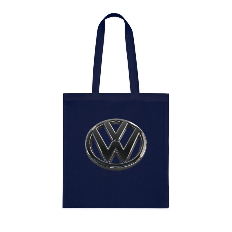 Vw Perspective Logo Cotton Tote Bag