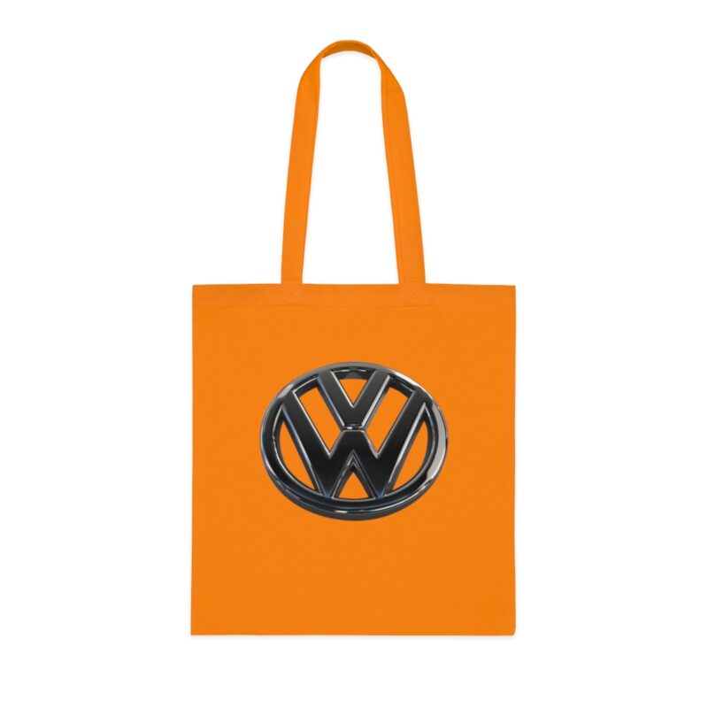 Vw Perspective Logo Cotton Tote Bag