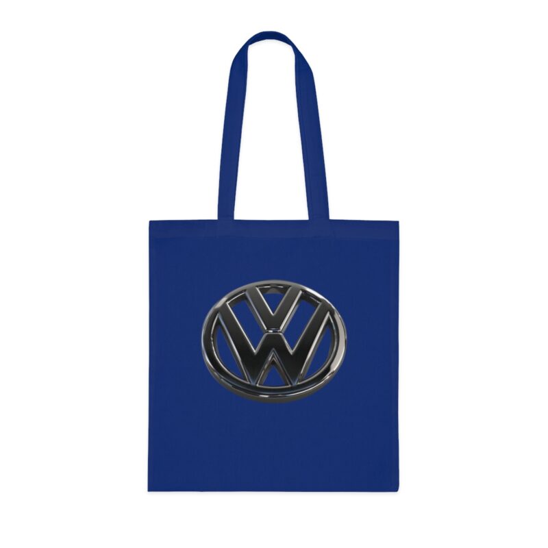 Vw Perspective Logo Cotton Tote Bag