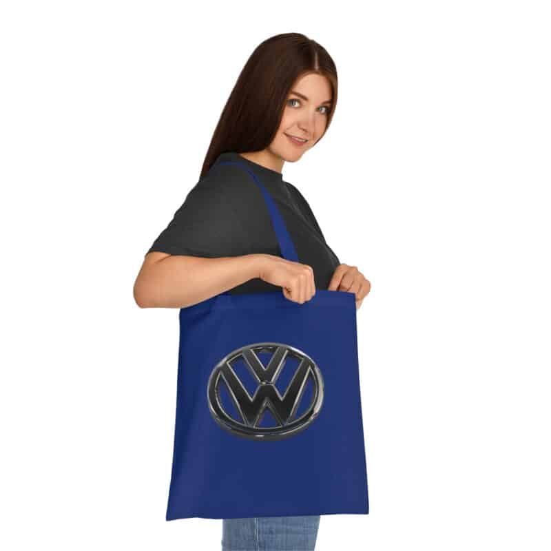 Vw Perspective Logo Cotton Tote Bag