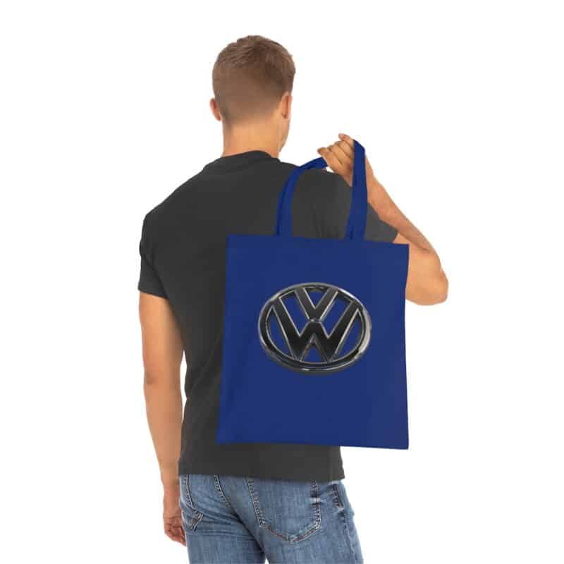 Vw Perspective Logo Cotton Tote Bag