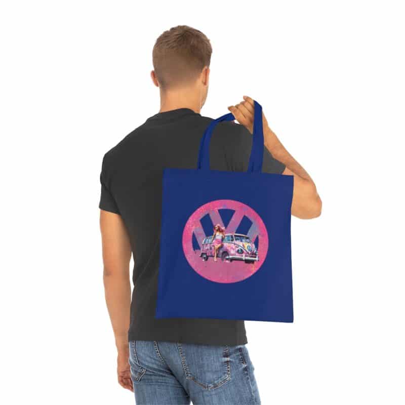 Barbiecore Vangirl Cotton Tote Bag