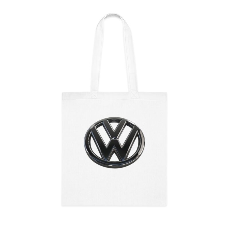 Vw Perspective Logo Cotton Tote Bag