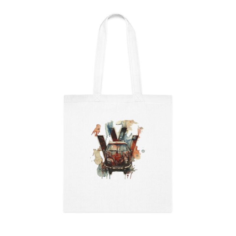 Rusty Vw Camper Cotton Tote Bag