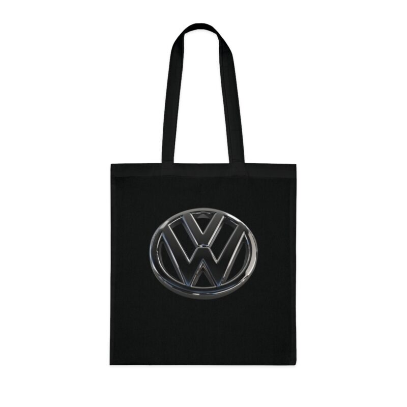 Vw Perspective Logo Cotton Tote Bag