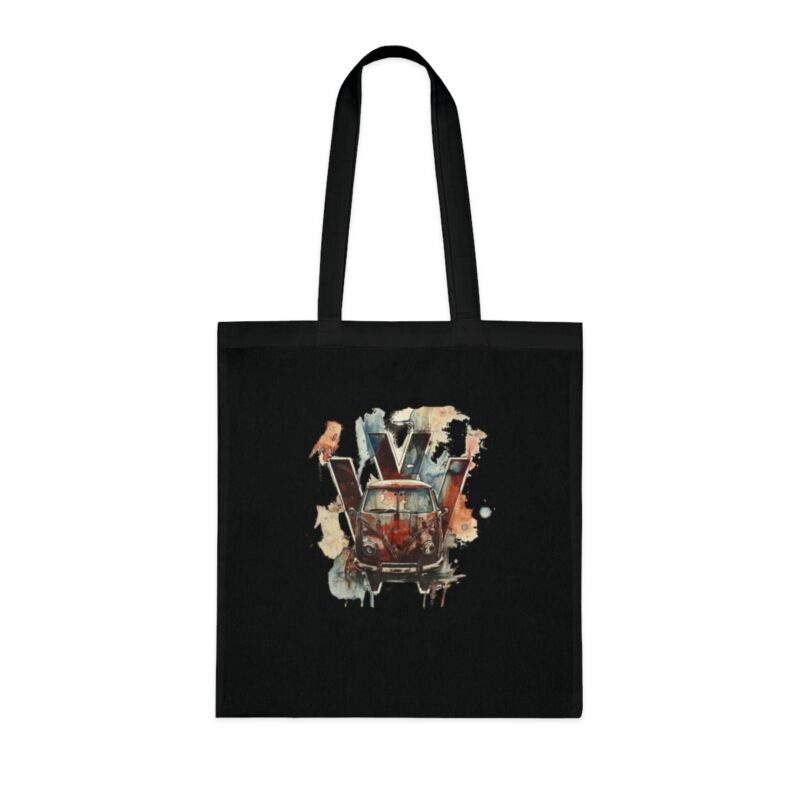 Rusty Vw Camper Cotton Tote Bag