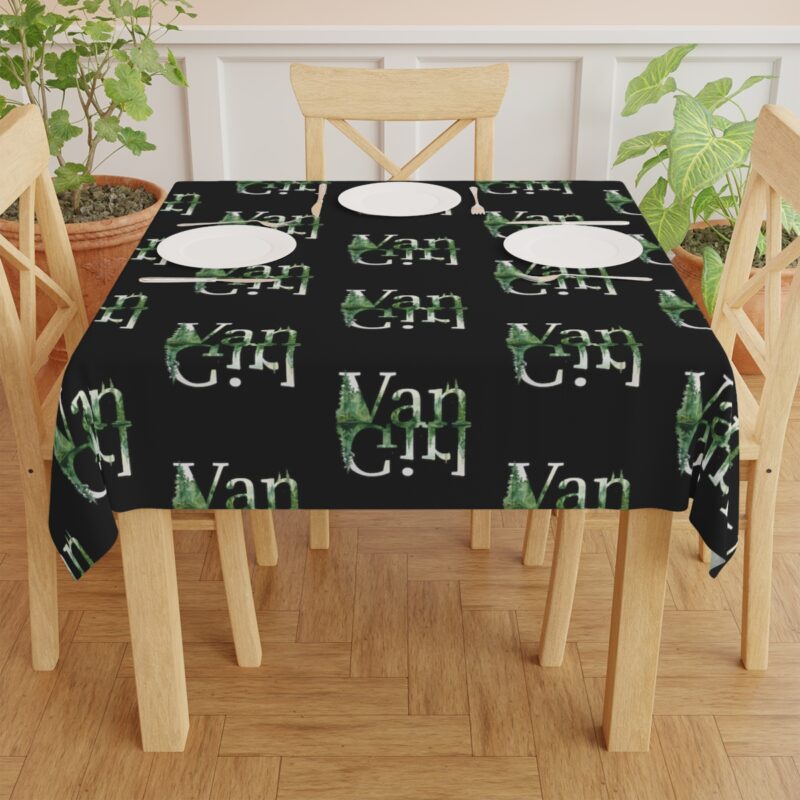 Outdoor Van Girl Tablecloth
