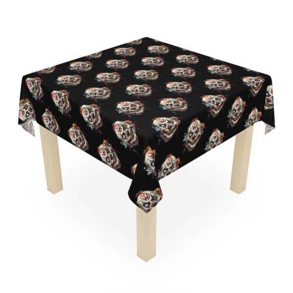 Evil Vw Clown Brain Tablecloth