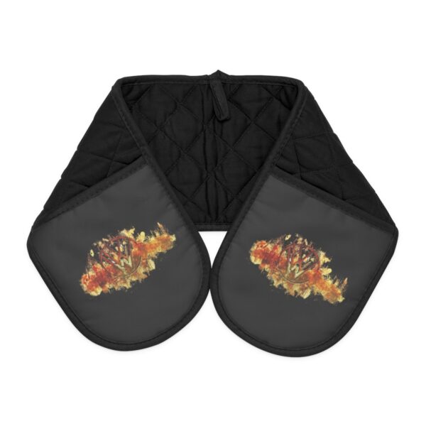 Scorched Vw Logo Oven Mitts