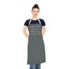 Wisdom Has Been Chasing You Funny Quote Apron