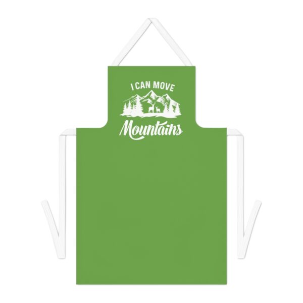 I Can Move Mountains Inspirational Apron