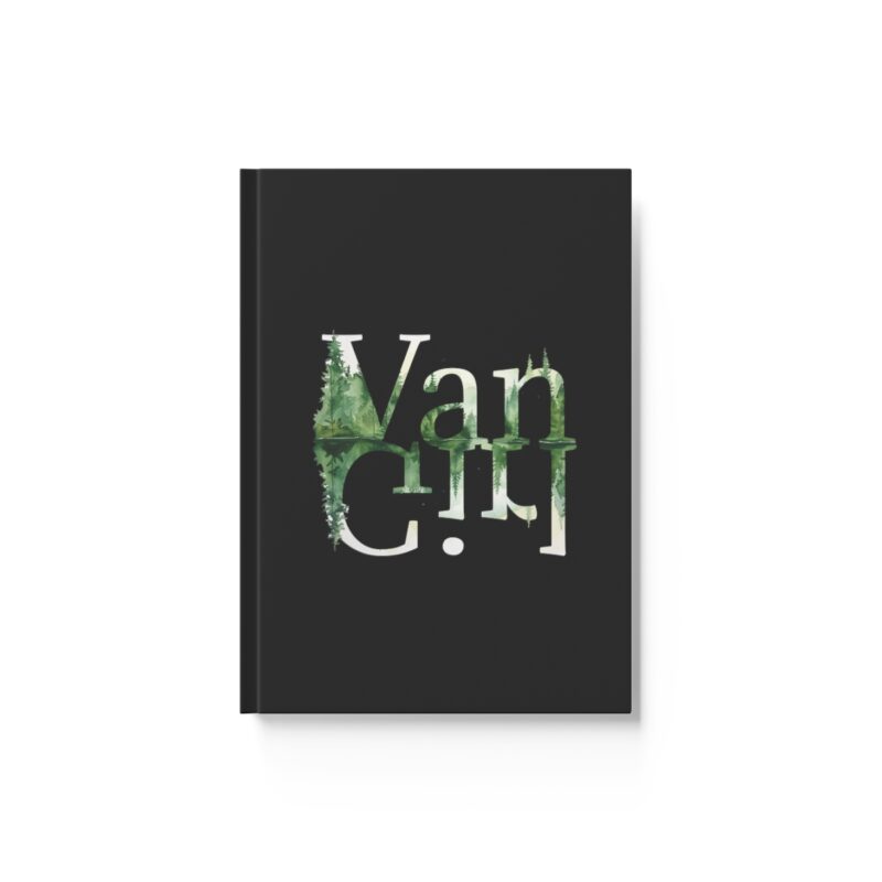 Outdoor Van Girl Hard-backed Journal