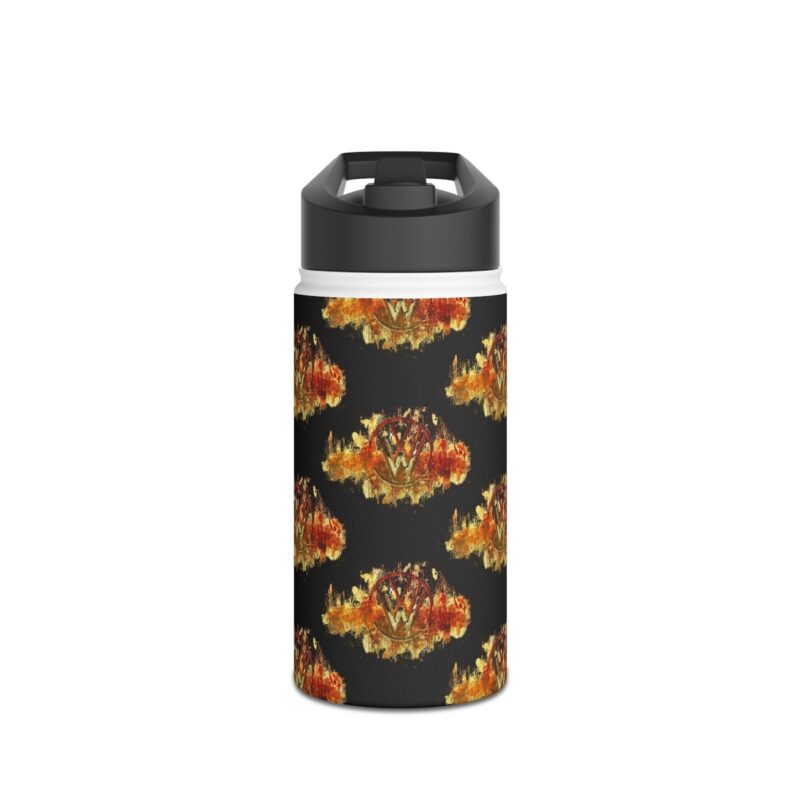 Scorched Vw Logo Stainless Steel Water Bottle
