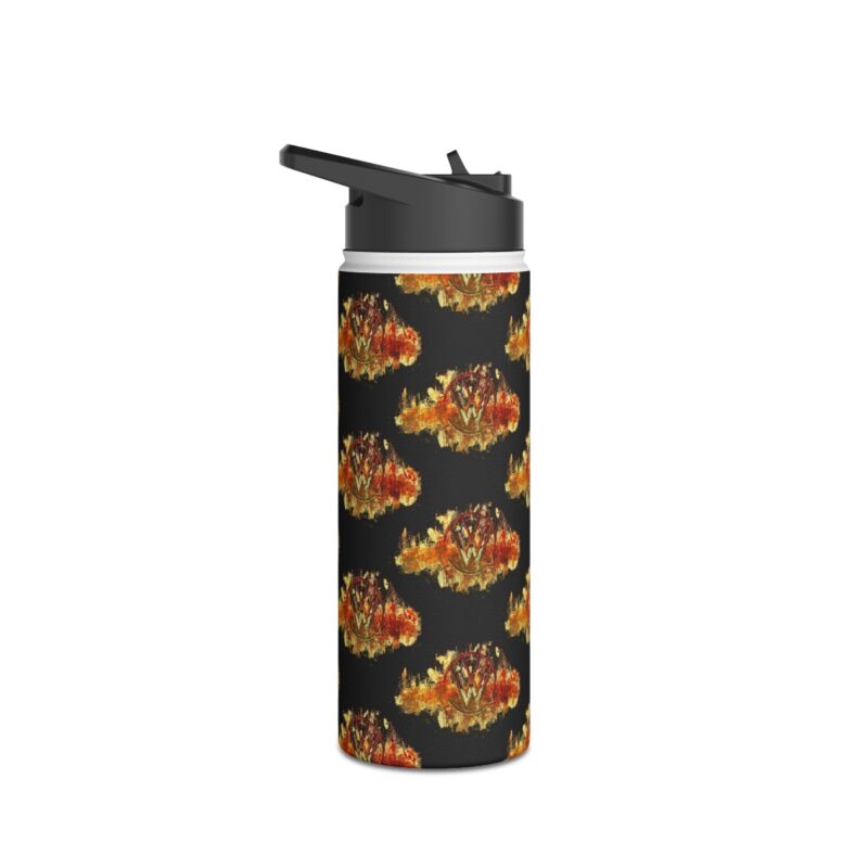 Scorched Vw Logo Stainless Steel Water Bottle