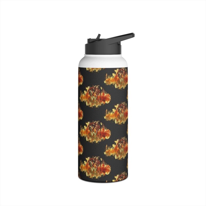 Scorched Vw Logo Stainless Steel Water Bottle