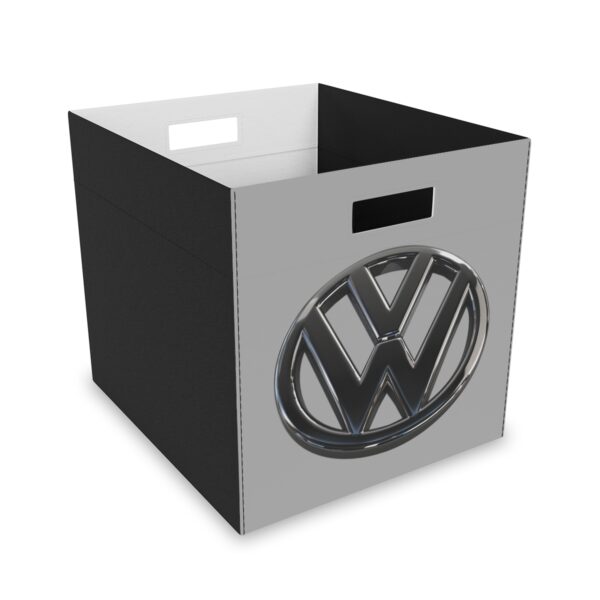 Vw Perspective Logo Collapsible Felt Storage Box