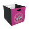 Barbiecore Van Girl Collapsible Felt Storage Box