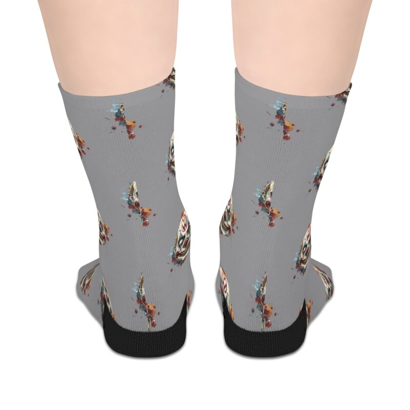 Evil Vw Brain Clown Mid-length Socks