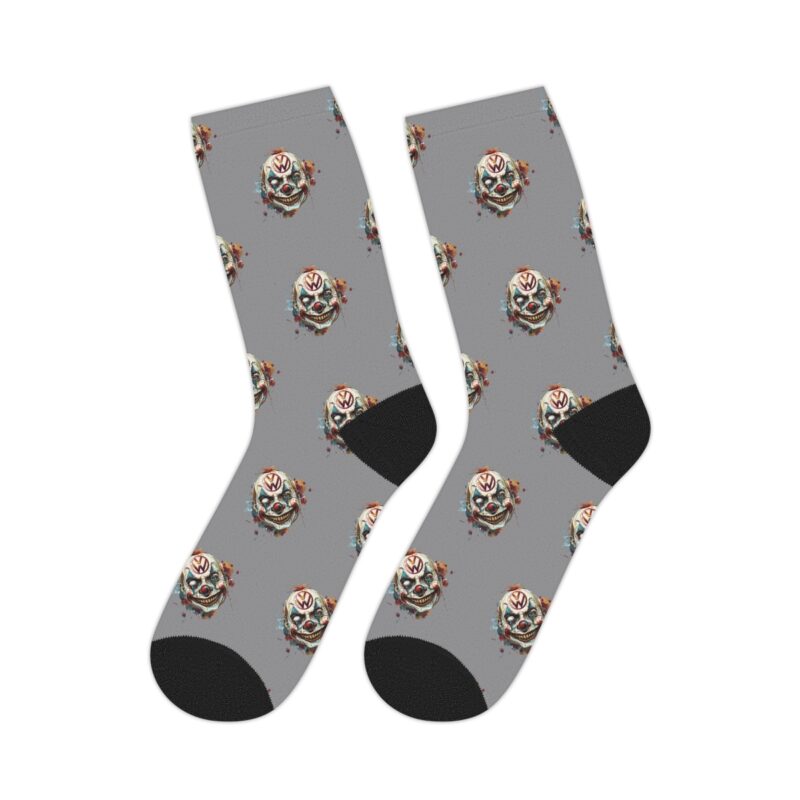 Evil Vw Brain Clown Mid-length Socks