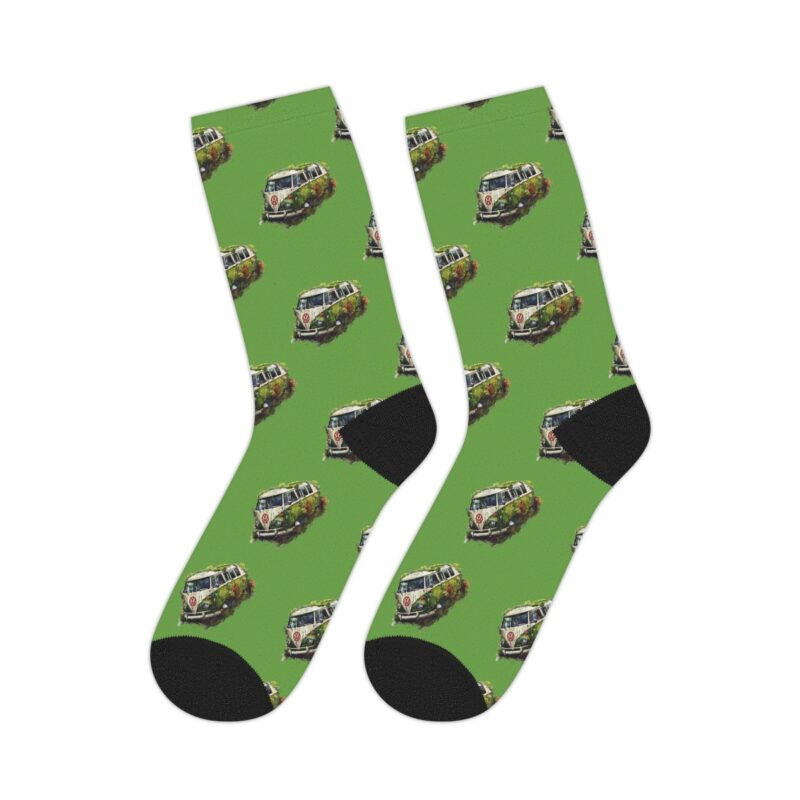 Rescued Vw Camper Mid-length Socks