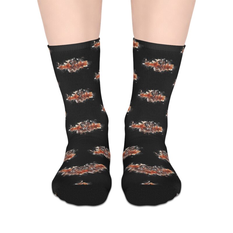 Scorched Vw Logo Mid-length Socks