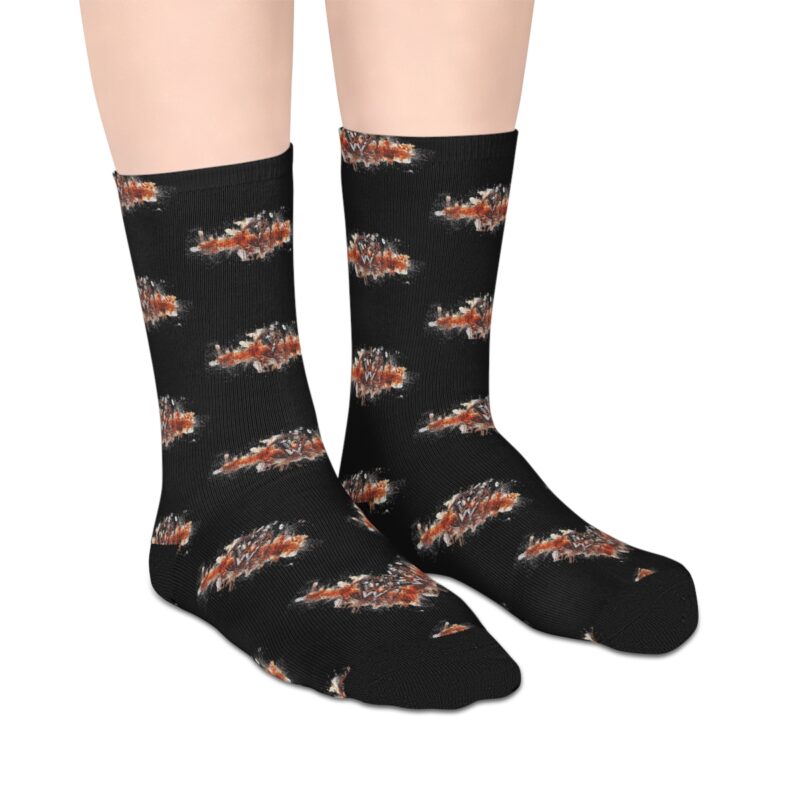 Scorched Vw Logo Mid-length Socks