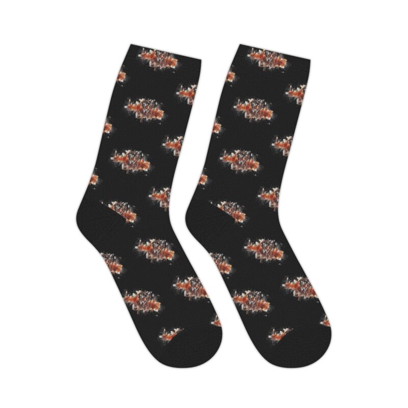 Scorched Vw Logo Mid-length Socks