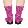 Barbiecore Van Girl Mid-length Socks