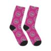 Barbiecore Van Girl Mid-length Socks