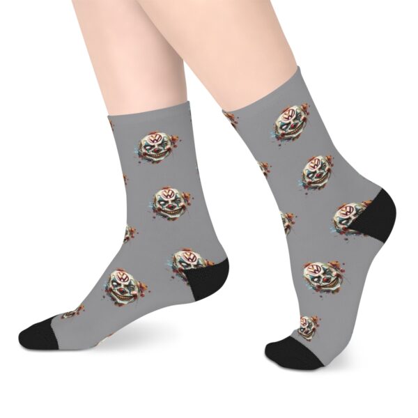 Evil Vw Brain Clown Mid-length Socks