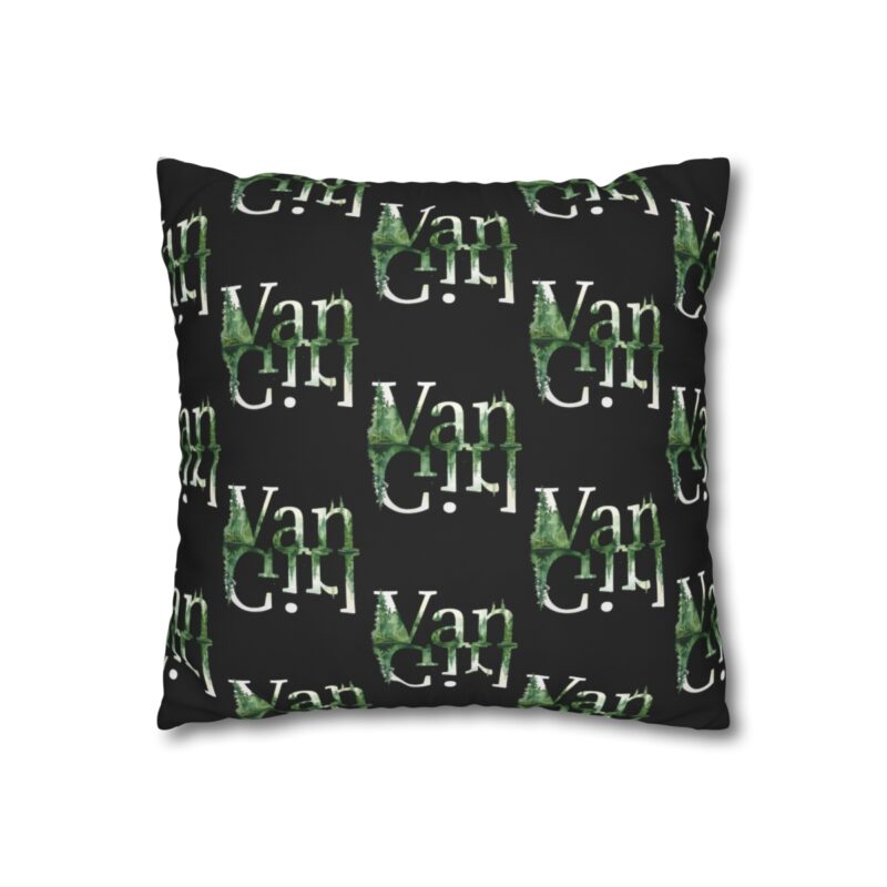 Outdoor Van Girl Square Double-sided Cushion Cover