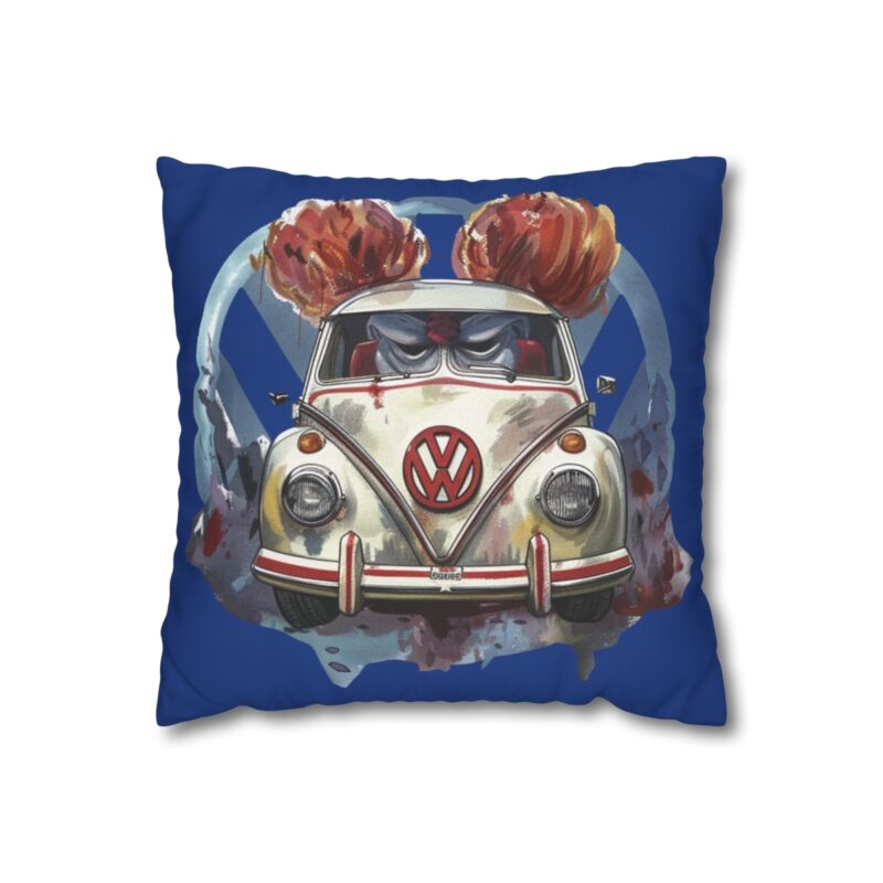 Clown Vw Bug Square Double-sided Cushion Cover