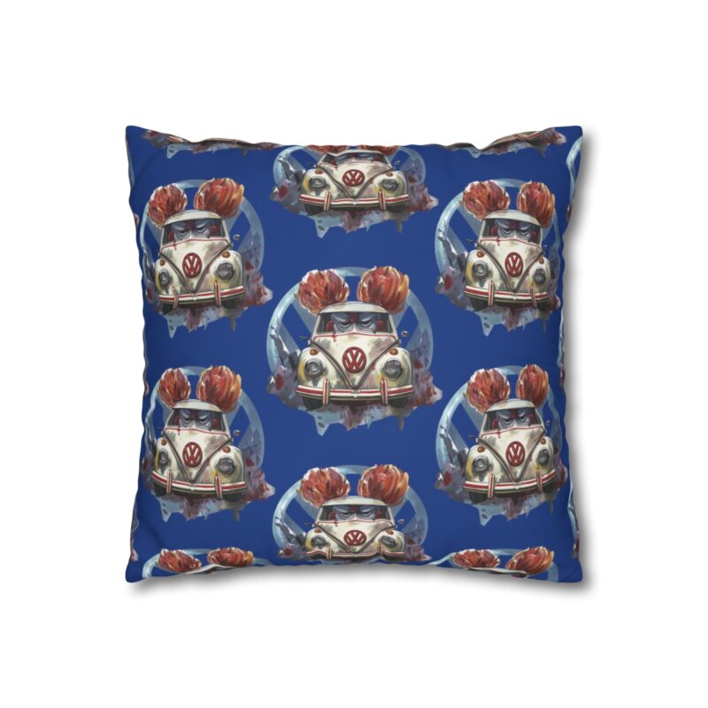 Clown Vw Bug Square Double-sided Cushion Cover