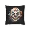 Evil Vw Brain Clown Square Double-sided Cushion Cover