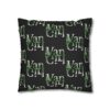 Outdoor Van Girl Square Double-sided Cushion Cover