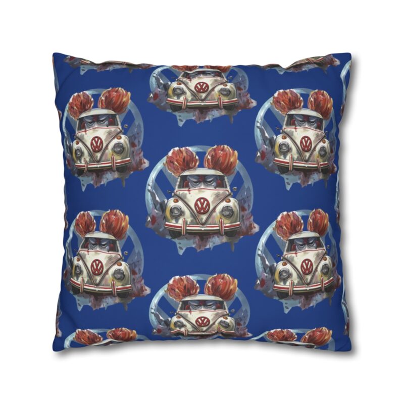 Clown Vw Bug Square Double-sided Cushion Cover