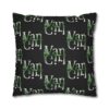 Outdoor Van Girl Square Double-sided Cushion Cover