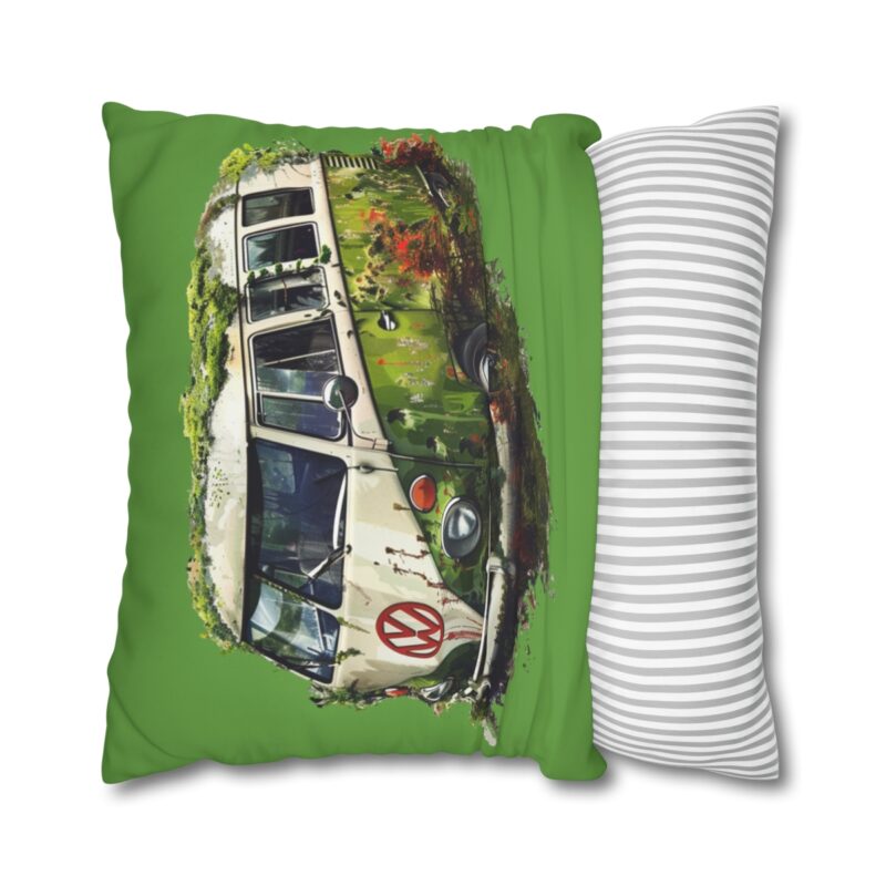 Rescued Vw Camper Square Double-sided Cushion Cover