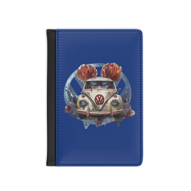 Clown Vw Bug Passport Cover