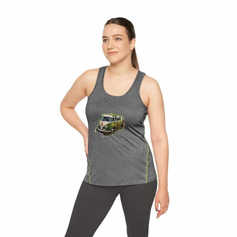 Rescued Vw Camper Women's Racerback Sports Top