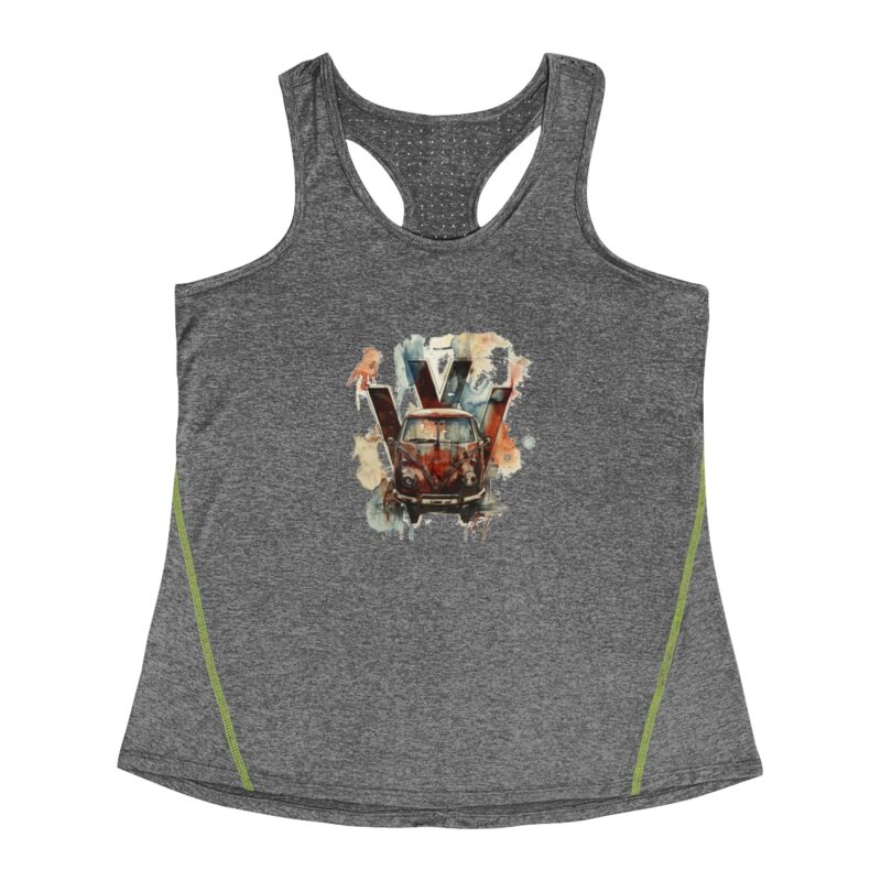 Rusty Vw Camper Women's Racerback Sports Top